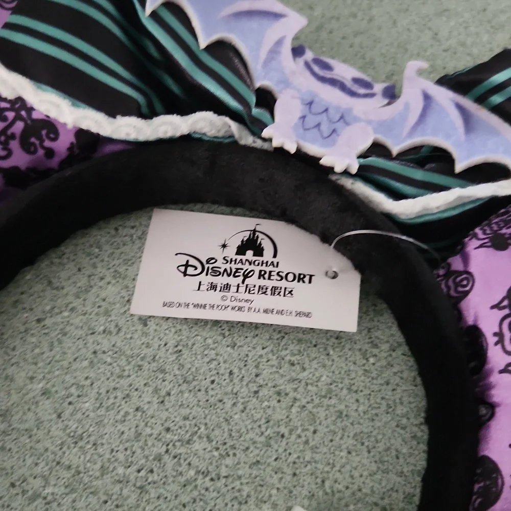 disney park from shangi hi .haunted mansion mouse ears
